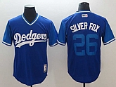 Dodgers 26 Chase Utley Silver Fox Royal 2018 Players Weekend Team Jerseys,baseball caps,new era cap wholesale,wholesale hats